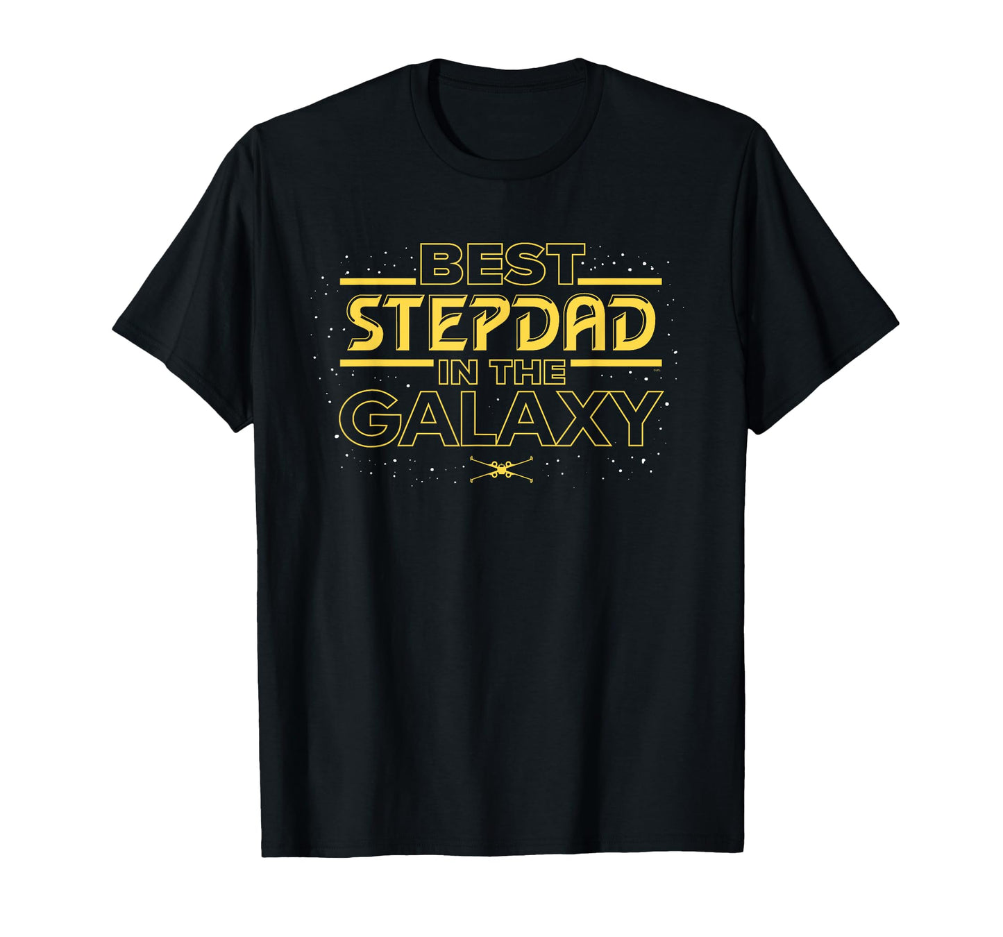 Star Wars Best Stepdad in the Galaxy Birthday Father’s Day T-Shirt