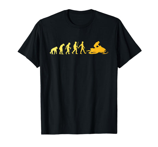 Snowmobile Art For Men Women Snowmobile Lover Snowmobiling T-Shirt