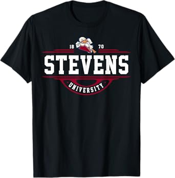 Stevens Institute of Technology University Vintage Design T-Shirt