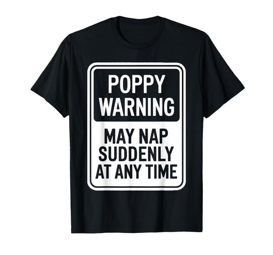 Best Poppy Art For Grandpa From Grandkids Father's Day Poppy T-Shirt