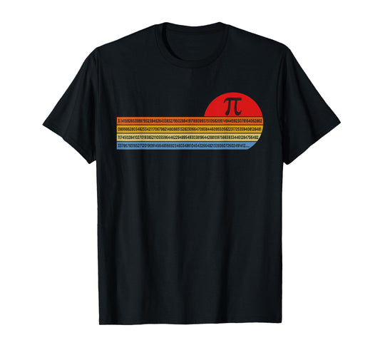 Vintage Pi Day 3.14 TShirt- Funny Math Teacher Student Geek T-Shirt for Men Women Girls Kids
