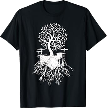Cool Drum Gift For Men Women Kids Drummer Musician Drumming T-Shirt