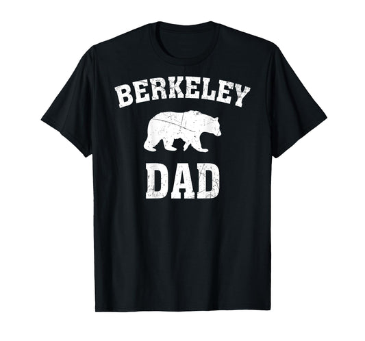 Berkeley Dad Bear Graphic Father's Day T-Shirt