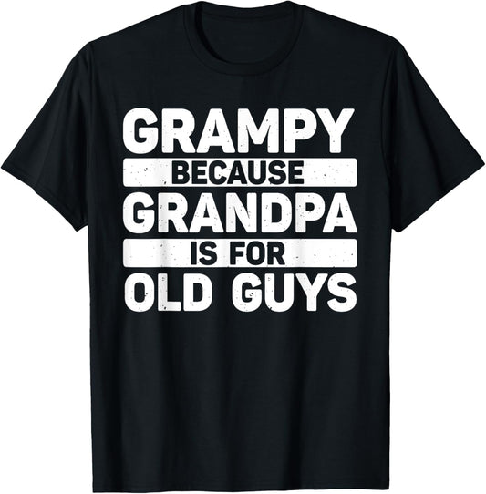 Grampy Design For Grandpa From Grandkids Father's Day Grampy T-Shirt