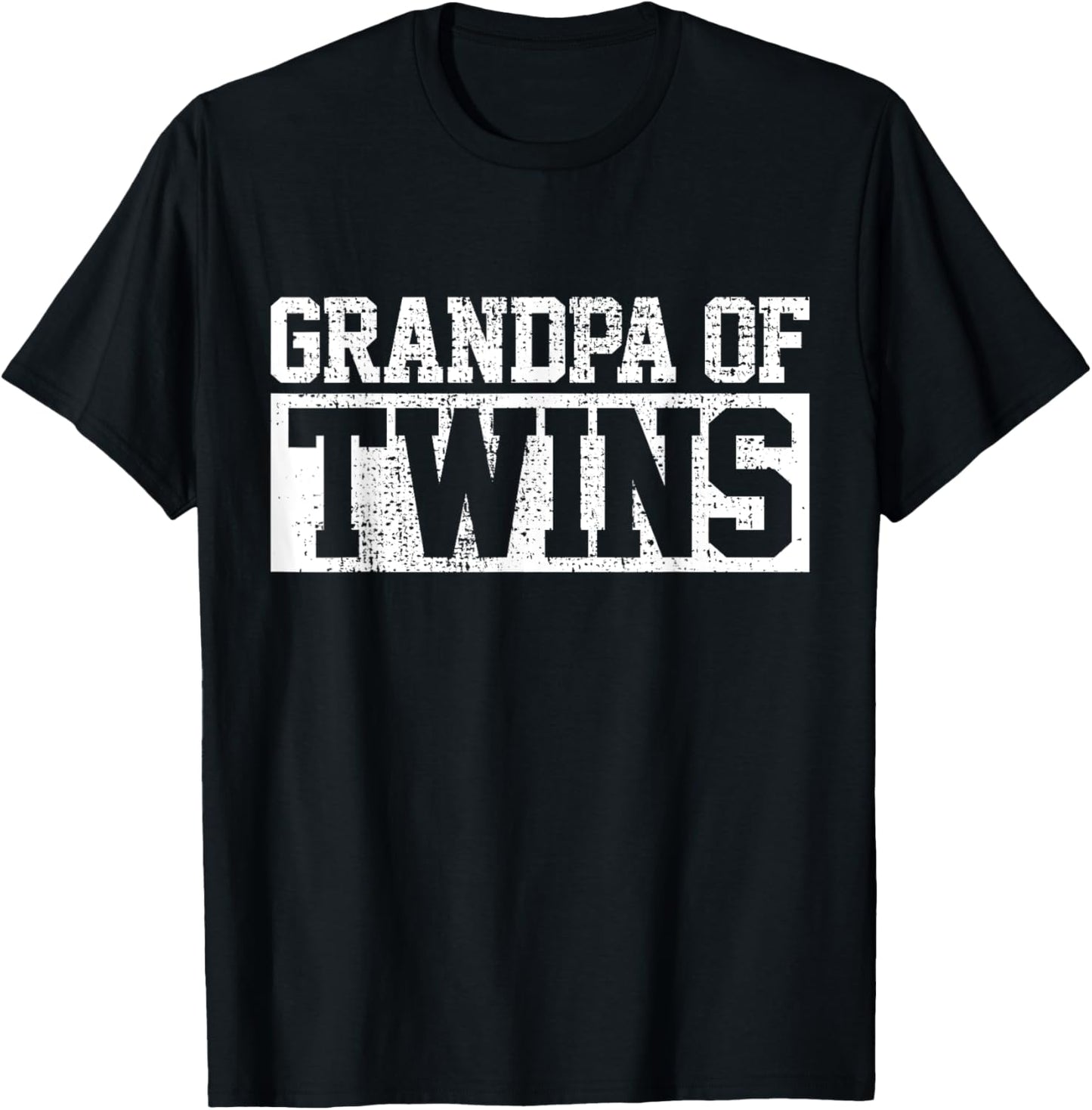 Twins Grandpa Grandfather T-Shirt