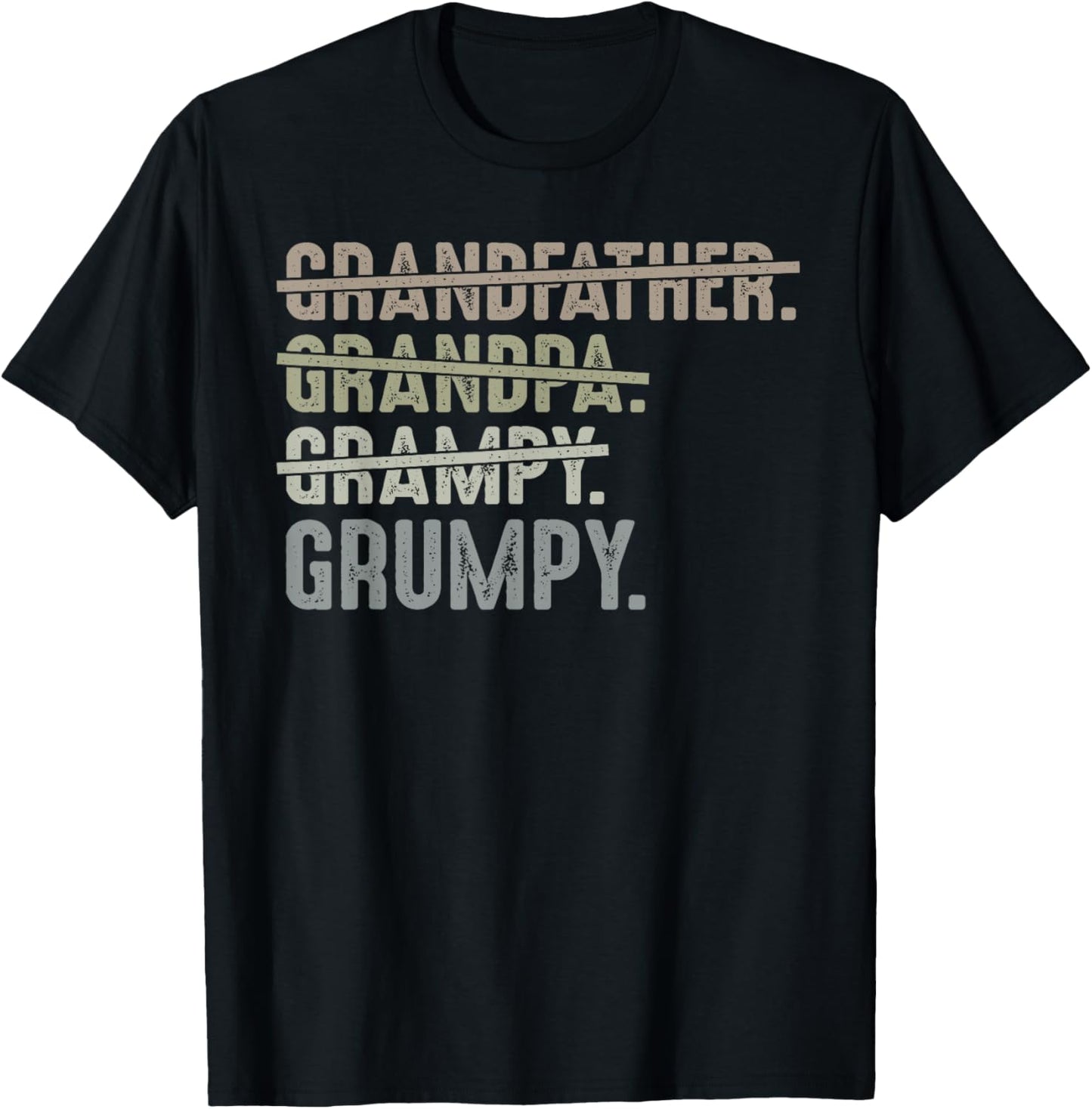 Grumpy Shirts for Men Grandfather Grandpa Grampy Grumpy T-Shirt