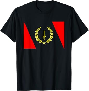 African American Heritage Flag Black History 1967 T-Shirt