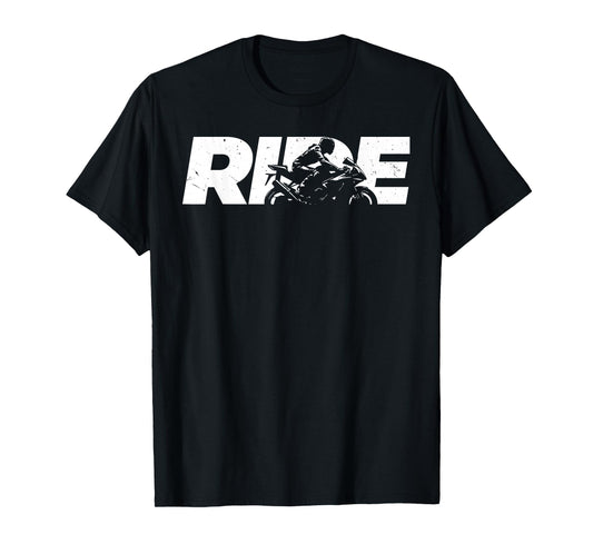 Cool Motorcycle For Men Women Sport Ride Motorcycle Rider T-Shirt