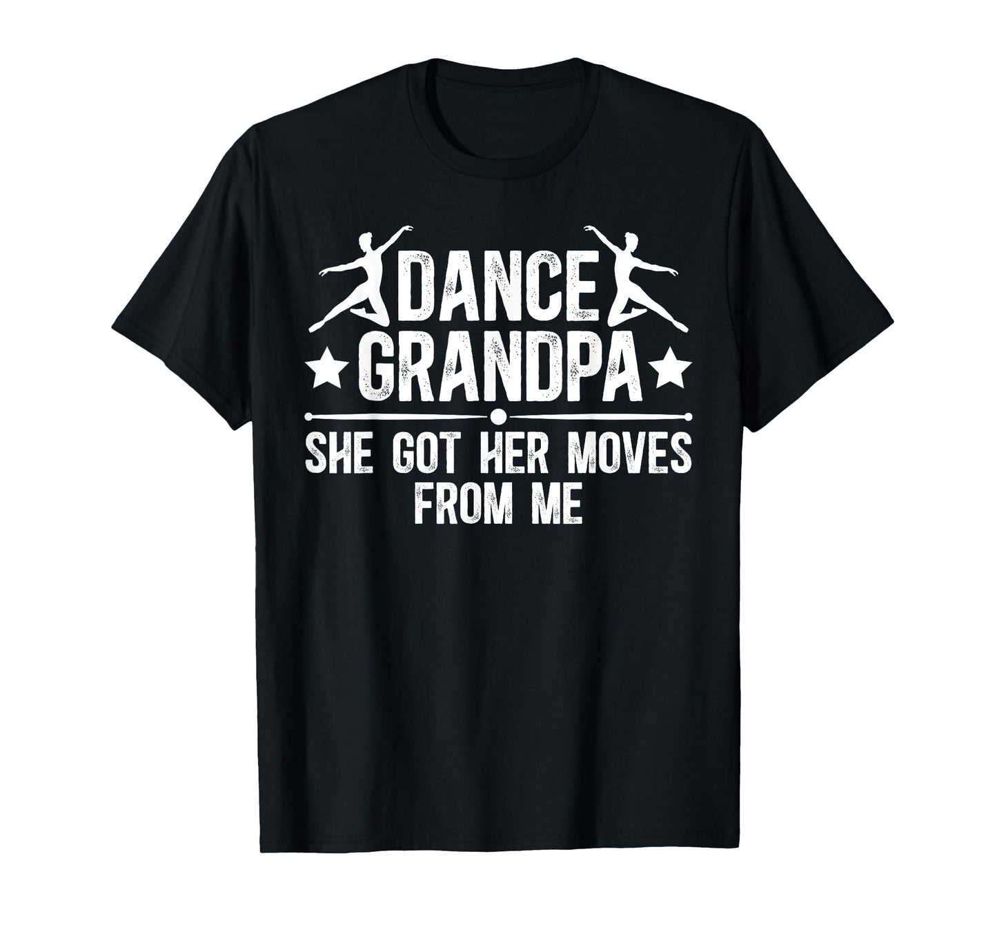 Dance Grandpa Of A Dancer Grandfather Proud Dancing Grandpa T-Shirt