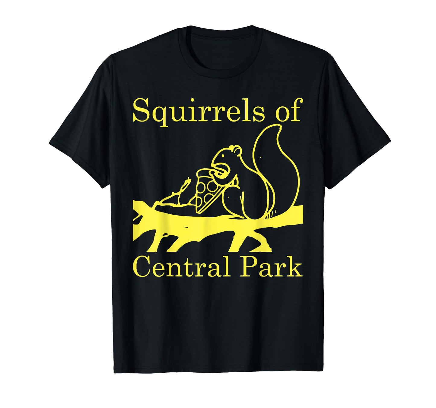 Squirrels Of Central Park Pizza Lovers Squirrels Eating T-Shirt