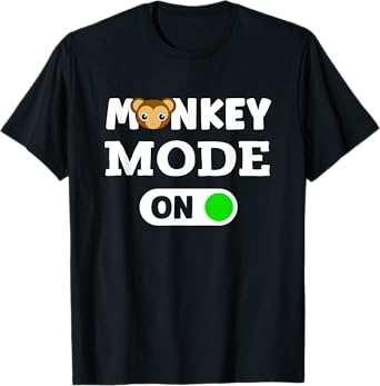 Monkeys Animal Monkey Mode On T-Shirt