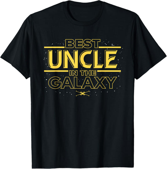 Star Wars Best Uncle in the Galaxy Birthday Father’s Day T-Shirt