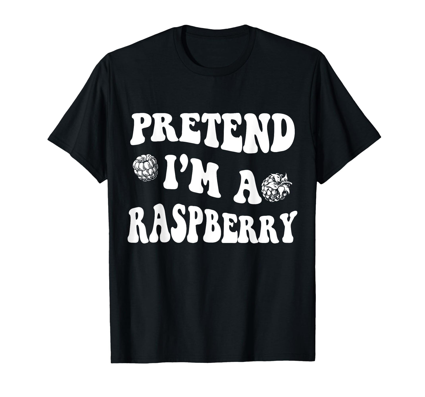 Raspberry Halloween Costume Pretend I'm a Raspberry Men Boys T-Shirt