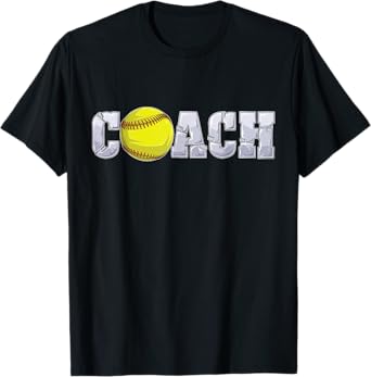 Softball Coach Coaching assistant coach Softball team men T-Shirt
