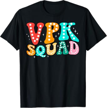 VPK Squad Funny Back To School Teachers Students T-Shirt