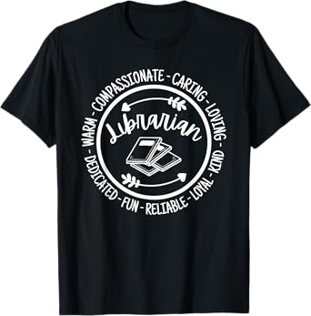 Librarian Life Library Book Lover Funny T-Shirt