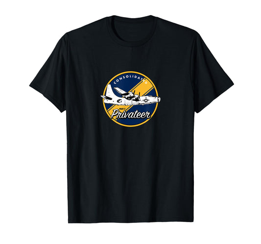 WWII Consolidated PB4Y-2 Privateer Veteran Veterans Day Xmas T-Shirt