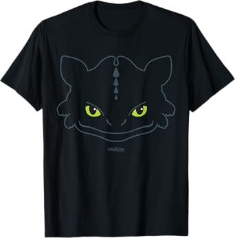 DreamWorks Dragons Toothless Big Face T-Shirt