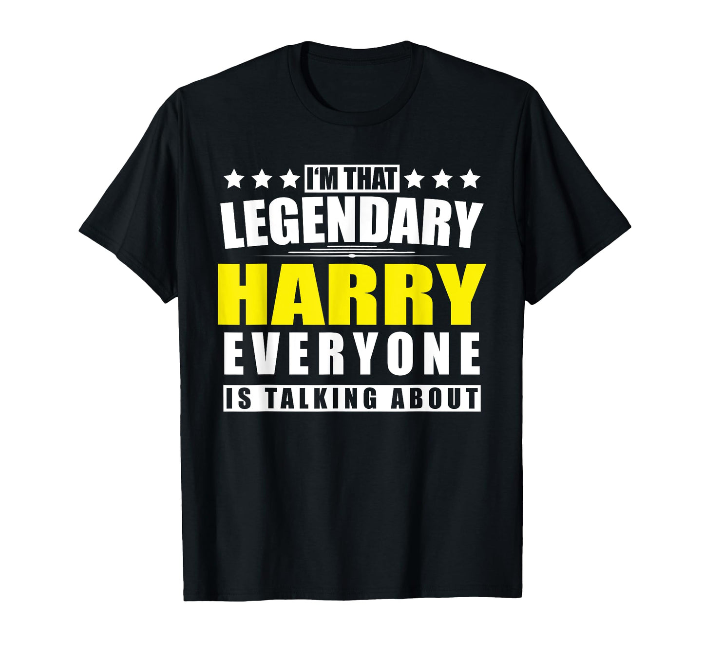 Name Harry First Name Gifts - Funny Personalized Gift T-Shirt