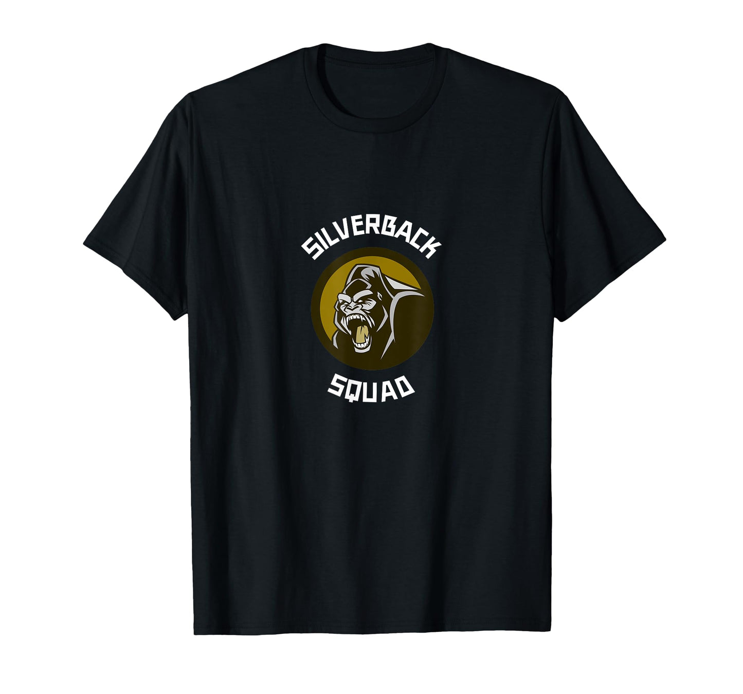 Silverback Gorilla Monkey Squad T-Shirt