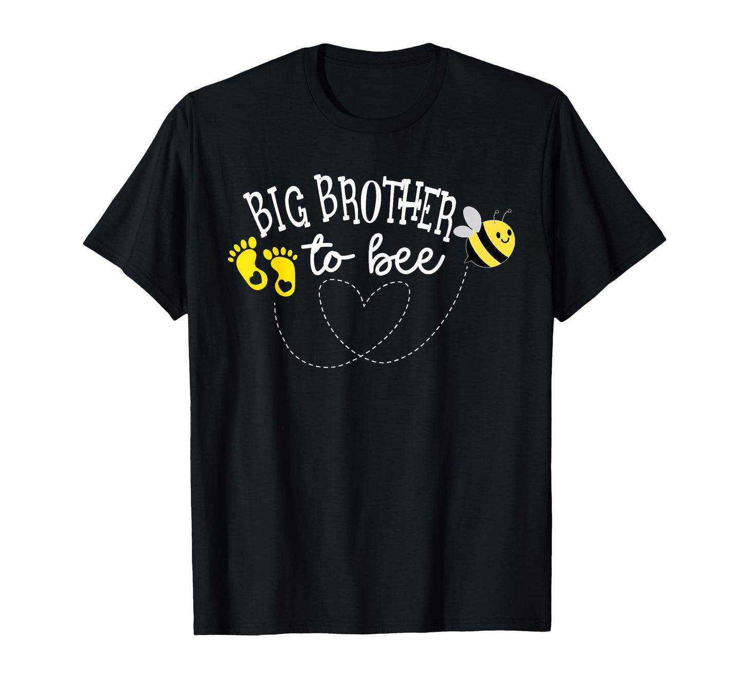 Big Brother to Bee Pregnancy Announcement Baby Shower T-Shirt