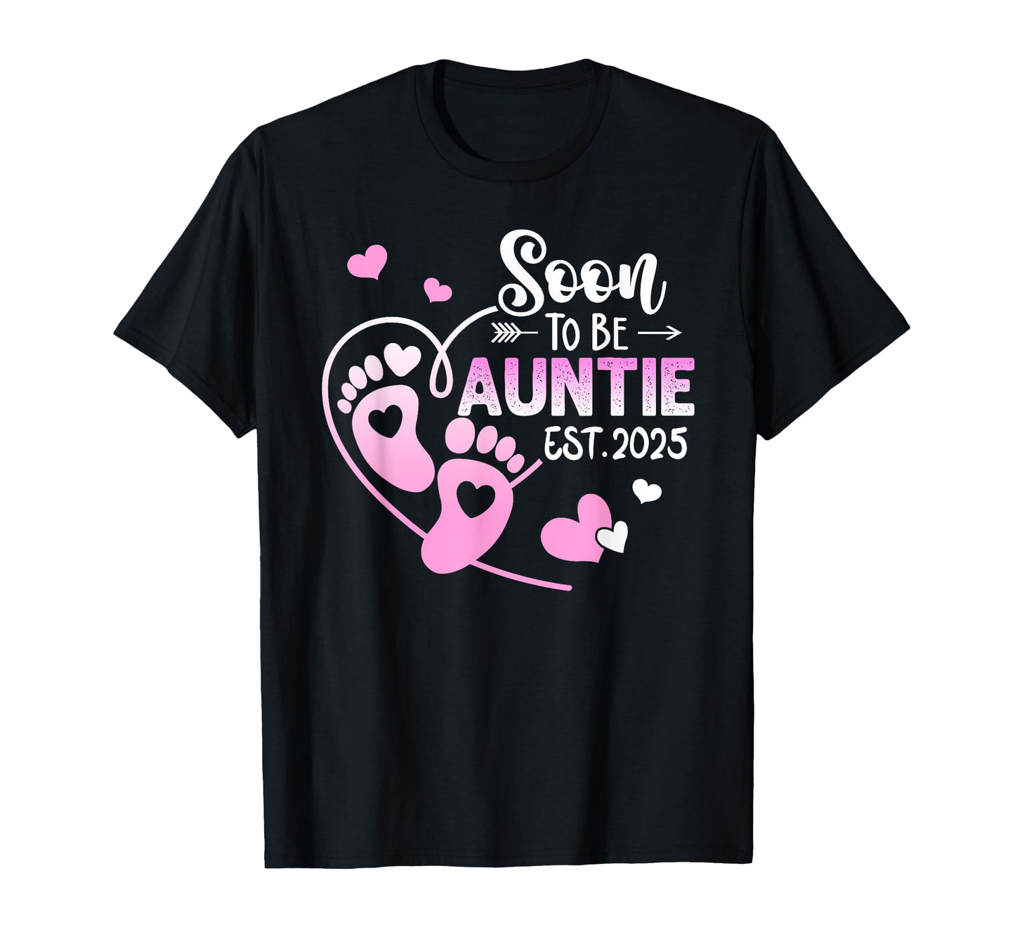Coming Soon 2025 Soon To Be Auntie est. 2025 T-Shirt