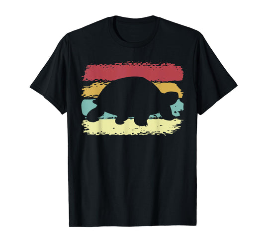 Vintage Tortoises Turtle Lover Funny Tortoise Retro T-Shirt