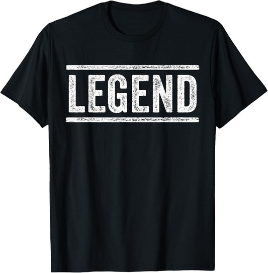 Legacy Legend Matching Father Son Funny Saying Vintage T-Shirt