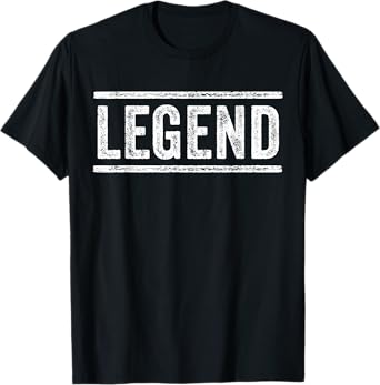 Legacy Legend Matching Father Son Funny Saying Vintage T-Shirt