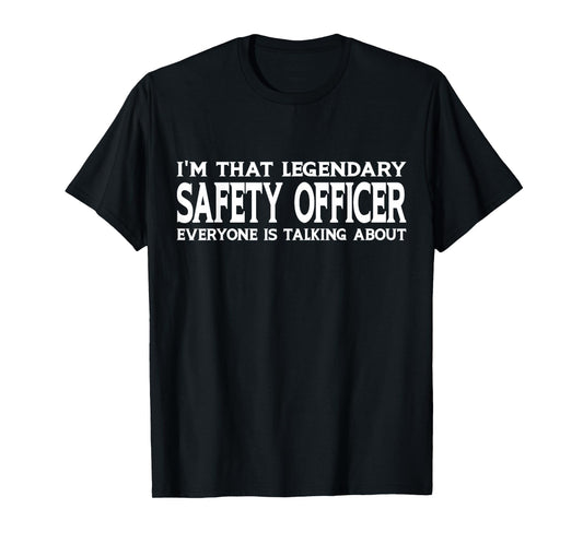 Safety Officer Gifts Safety Officer Birthday Gifts Unisex-Adults Black X-Small Modern Lace Embellished Cotton 90%, Polyester 10% Short Sleeve T-Shirt