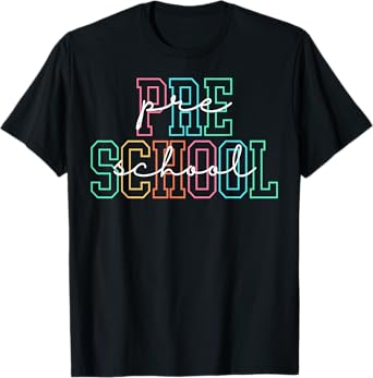 Preschool Squad Pre-K Dream Team Back To School Teacher Kids T-Shirt