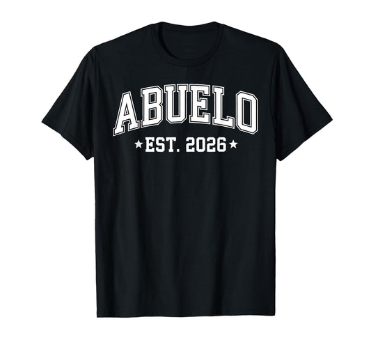 Abuelo Est 2026 Promoted To Abuelo Pregnancy Announcement T-Shirt