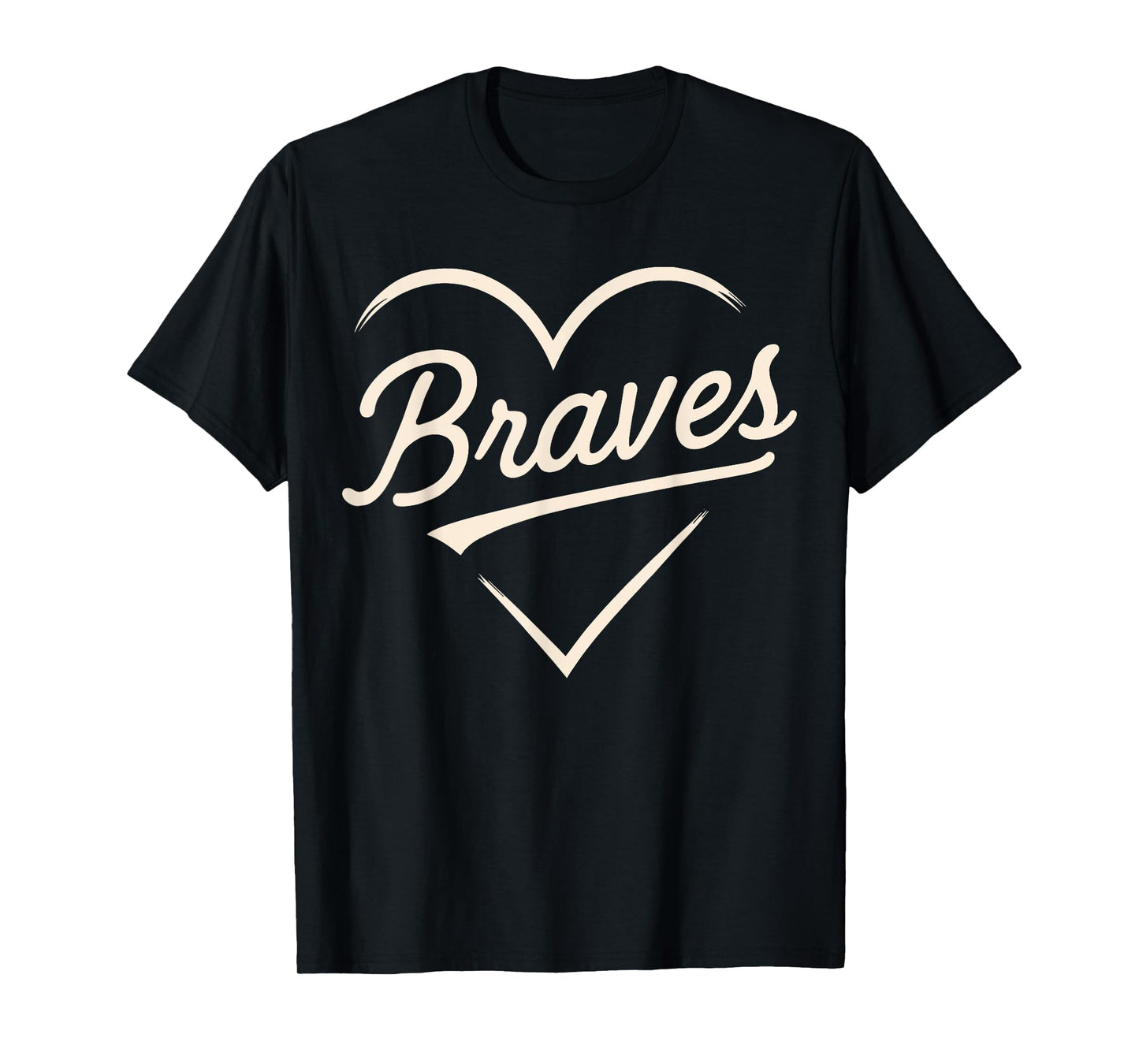 Vintage Braves Last Name Thowback Gifts For Men Women Kids T-Shirt