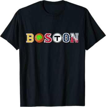 Bawston Townie Sports Fan Boston Mass New England Proud T-Shirt
