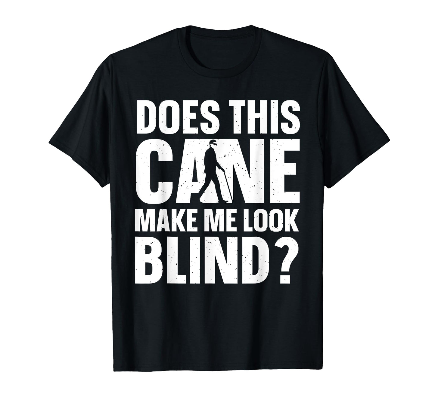 Blind Person Art for Men Women Sight Impaired Blind People T-Shirt