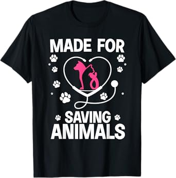 Cool Veterinarian For Men Women Vet Assistant Technician T-Shirt