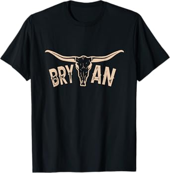 Classic Arts Bryan Last Name Personalized Outfits Western T-Shirt