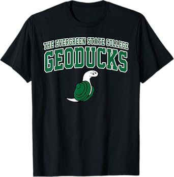 Evergreen State College Geoducks Arch Vintage Sports Design T-Shirt