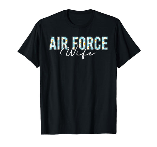 Air Force Wife Shirt Veterans Day Proud Air Force Wife T-Shirt