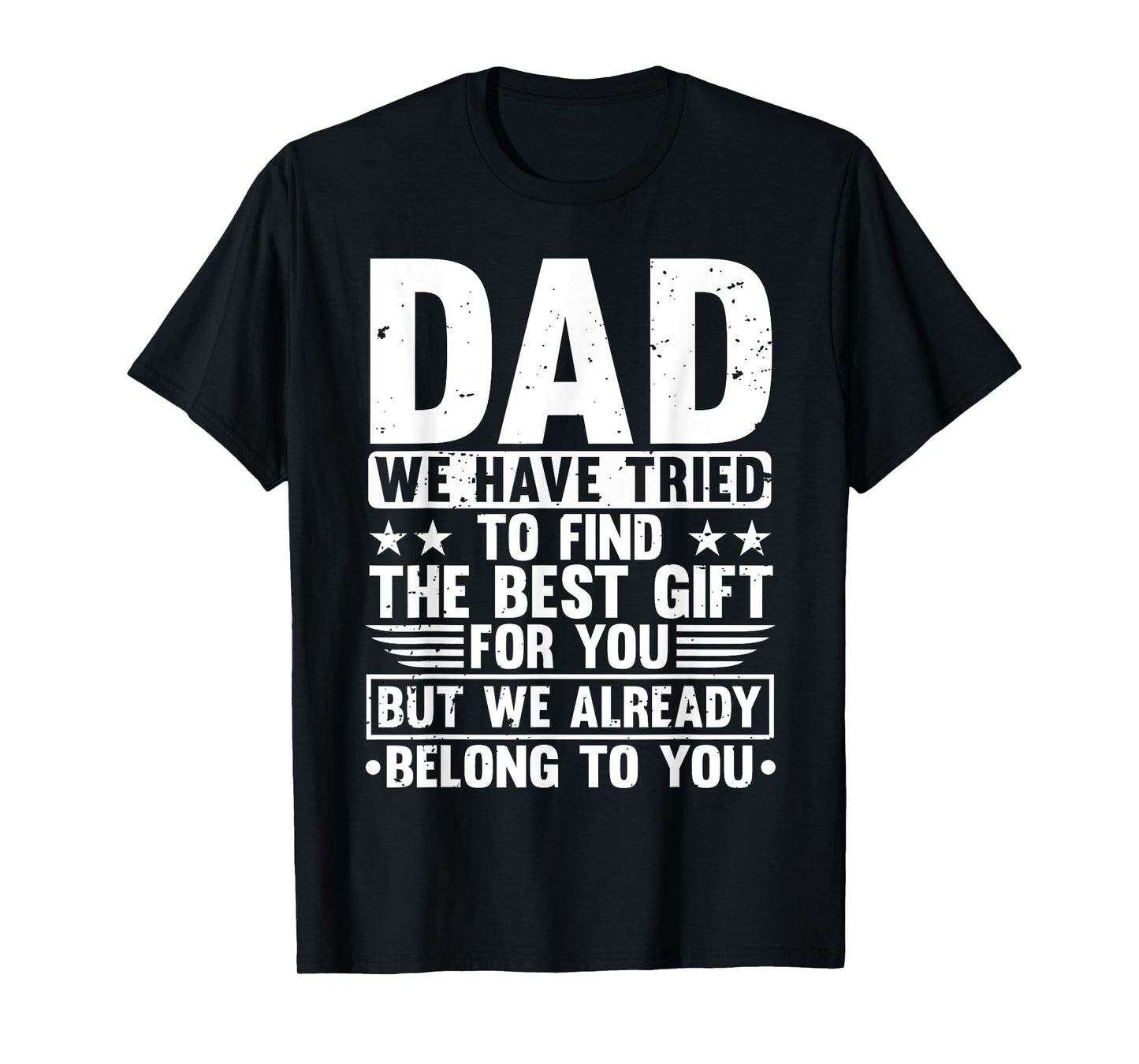 Cool Dad Art For Father Dad Stepfather From Son Daughter T-Shirt
