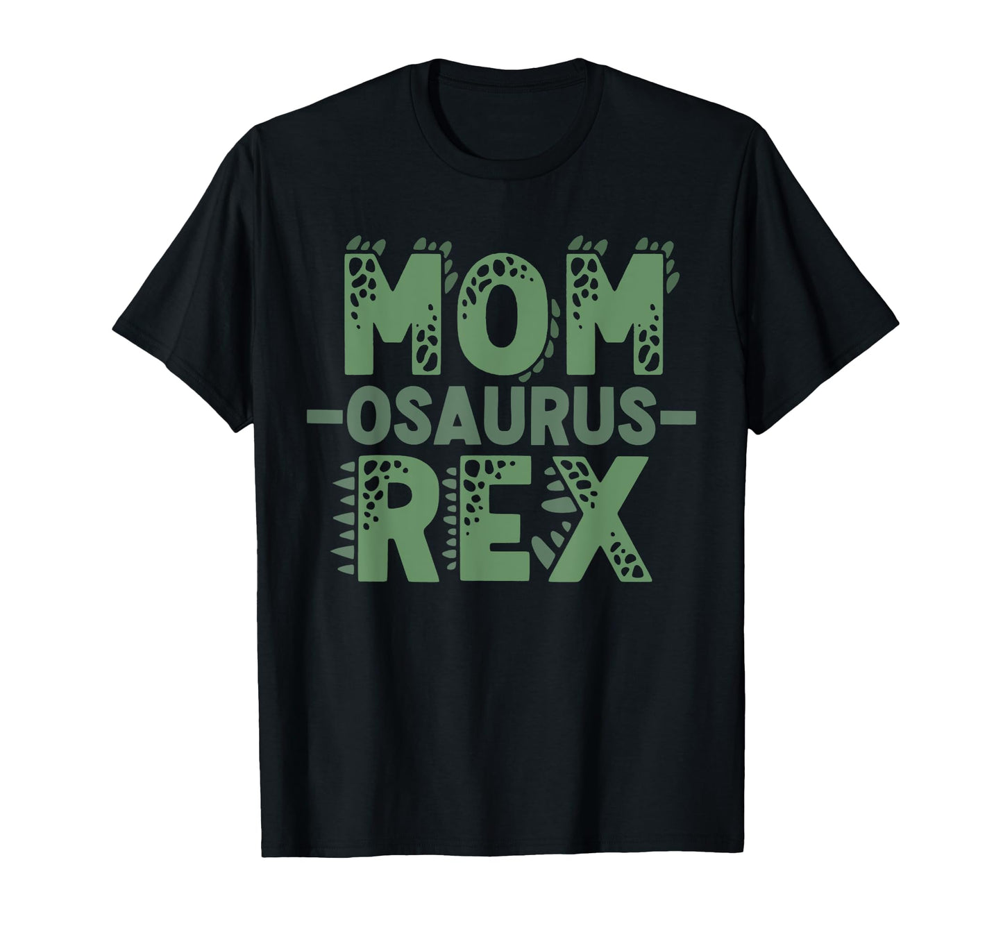 Momsaurus T rex Dinosaur Funny Mom Saurus Matching Family T-Shirt