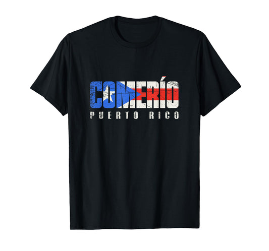 Comerío Puerto Rico, Puerto Rican flag T-Shirt