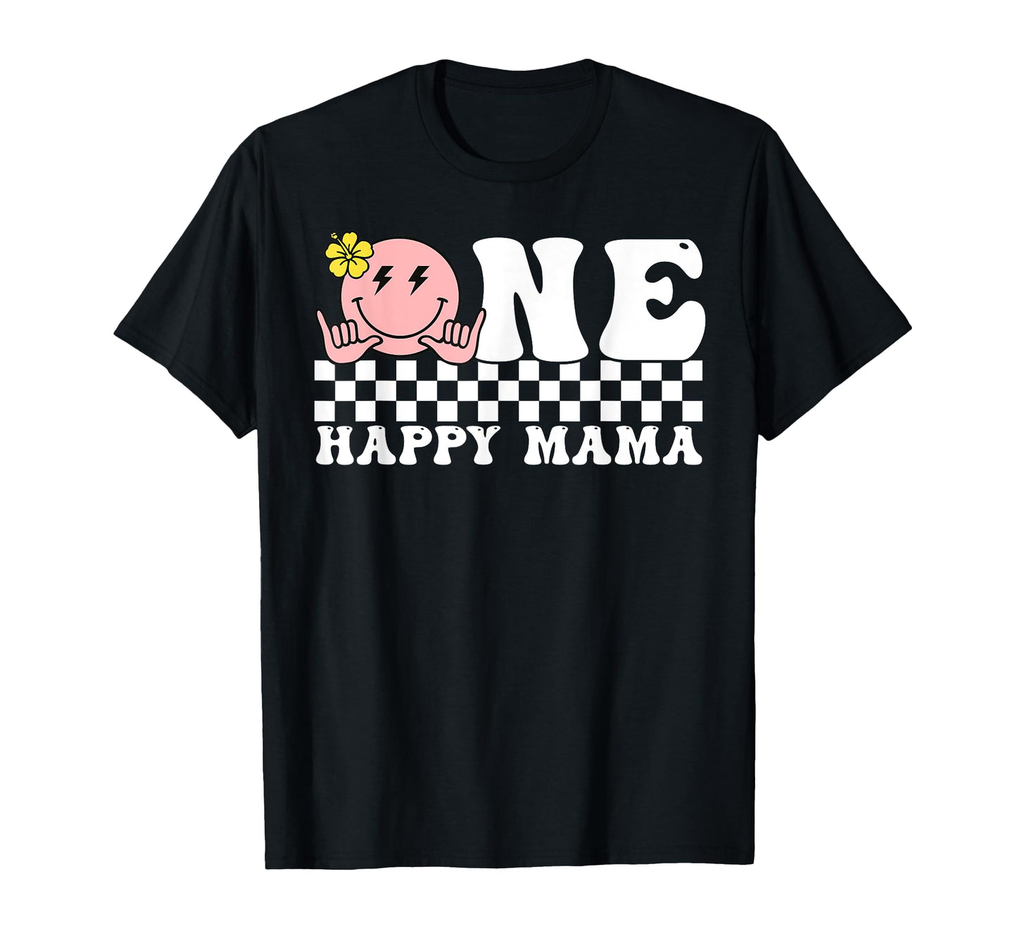 One Happy Dude Mama 1st Birthday Family Matching T-Shirt