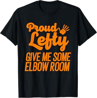 Funny Left Handed Gift For Kids Men Women Cool Proud Lefty T-Shirt