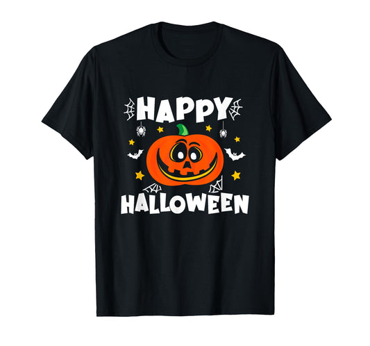 Cute Halloween Kids - Halloween Pumpkin - Happy Halloween T-Shirt