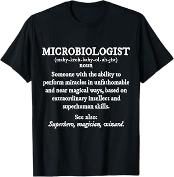 Microbiologist Definition Shirt Funny Virology T-Shirt