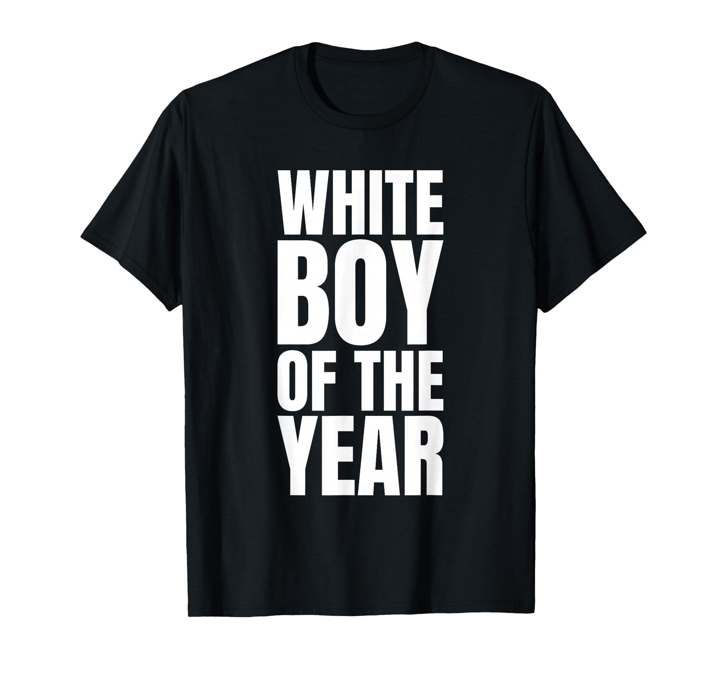 White Boy Of The Year Funny For Men Boys Kids Graphic T-Shirt