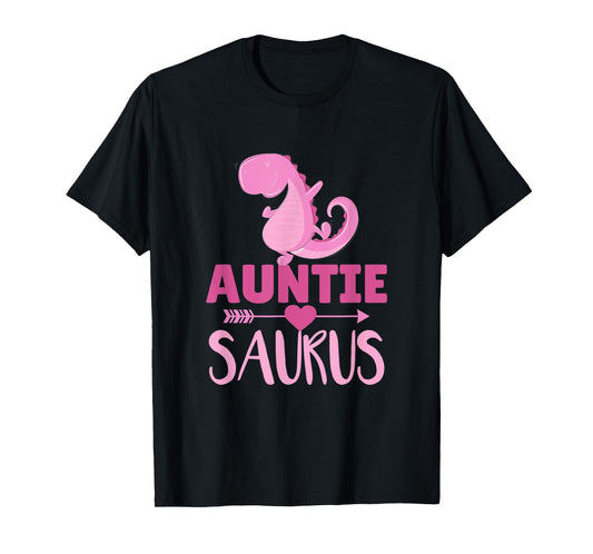 Auntiesaurus Auntie T Rex Dino Familie for Aunt T-Shirt