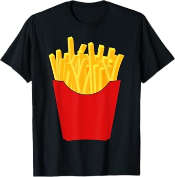 French Fries T-Shirt French Fry Costume Shirt T-Shirt