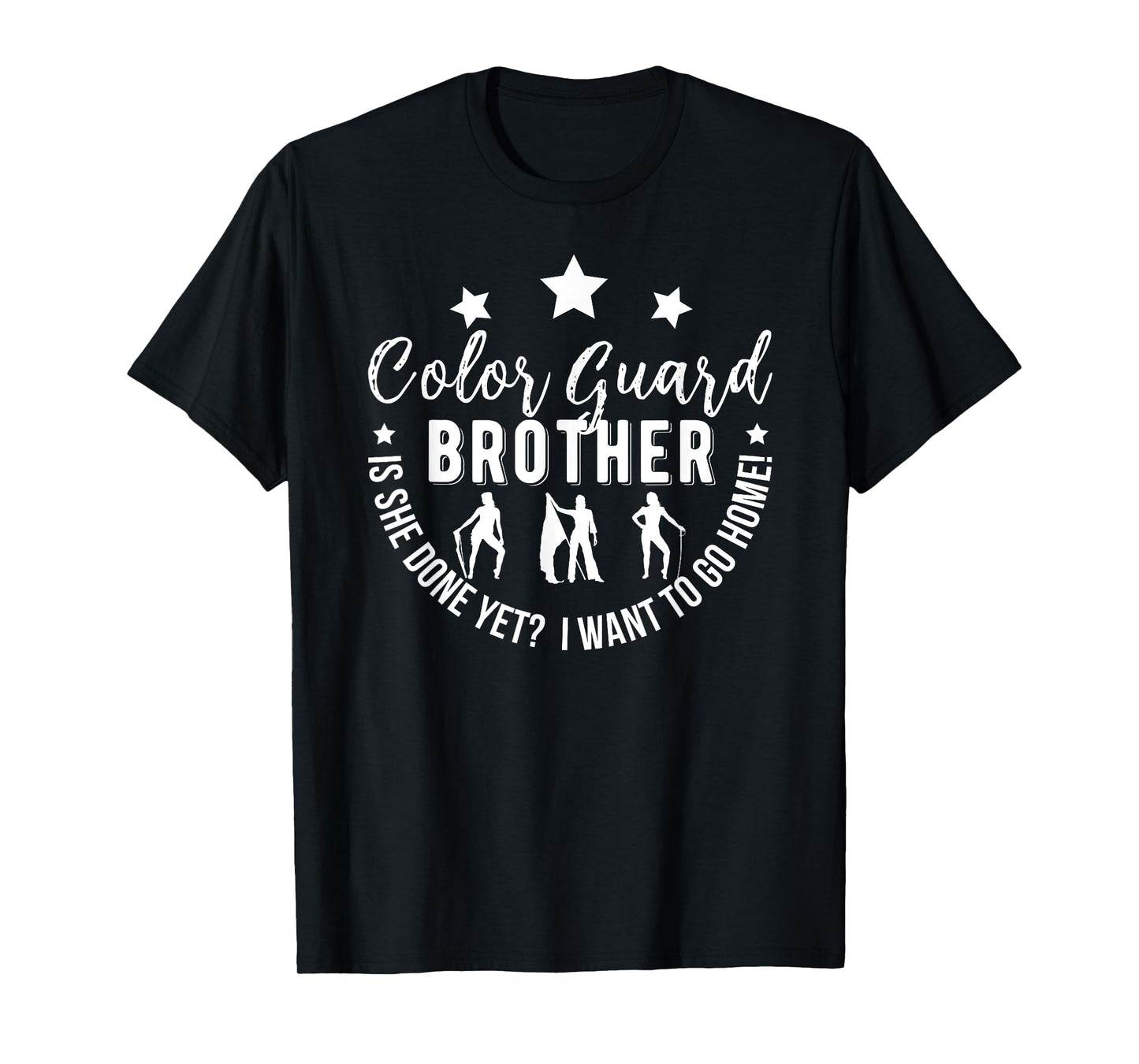 Color Guard Brother Funny Brother Of A Color Guard Member T-Shirt